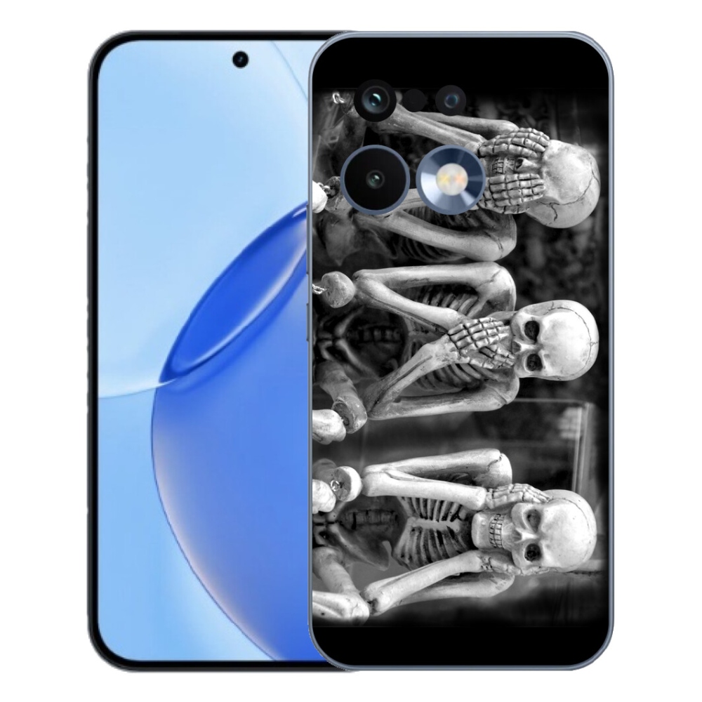 Gelový kryt mmCase na Realme 16 Pro - kostlivci