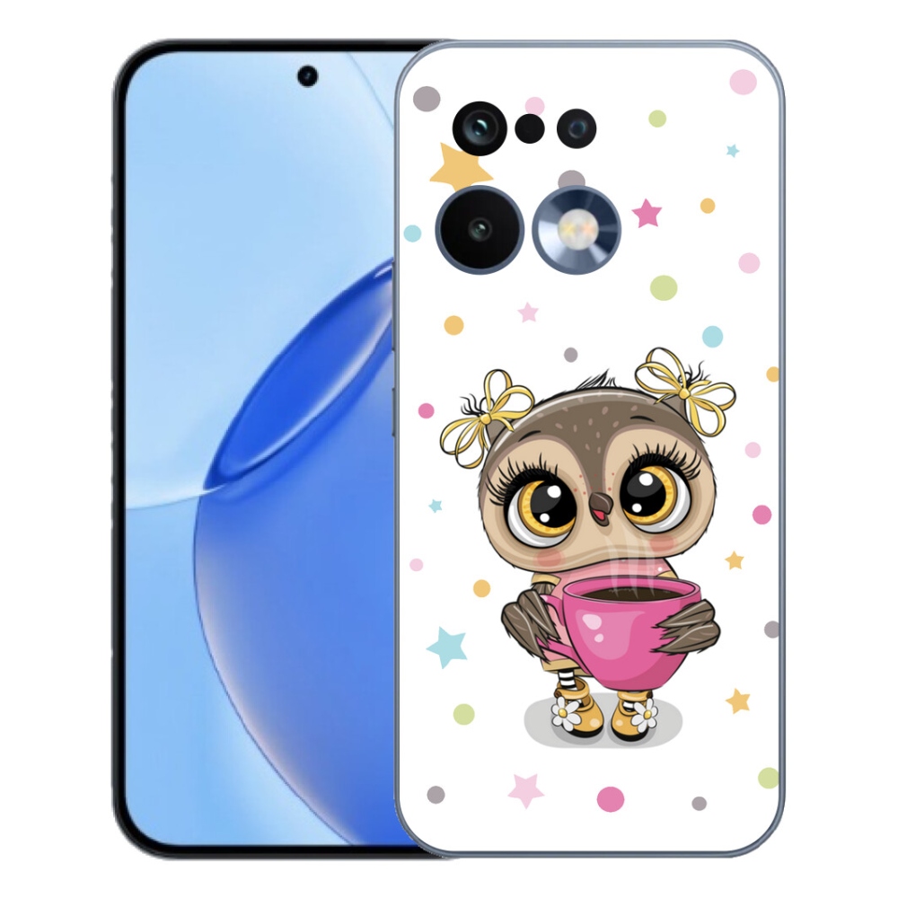 Gelový kryt mmCase na Realme 16 Pro - kreslená sovička