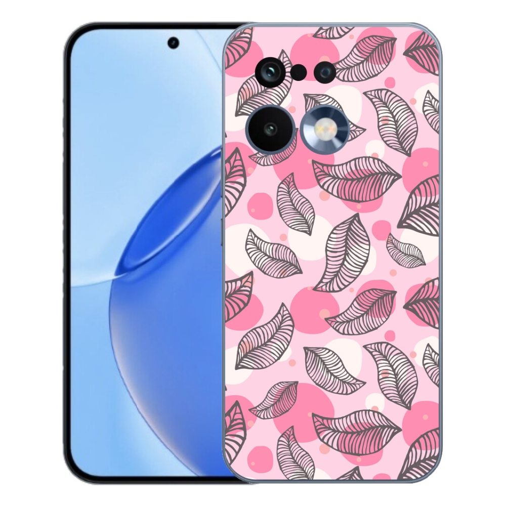 Gelový kryt mmCase na Realme 16 Pro - kreslené padající listy