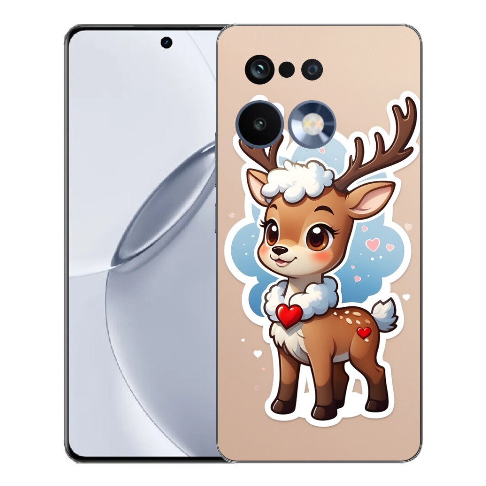 Gelový kryt mmCase na Realme 16 Pro+ - kreslený sob