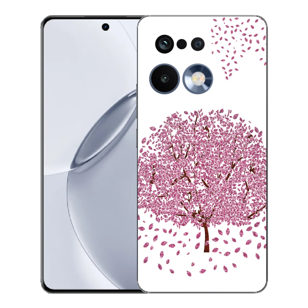 Gelový kryt mmCase na Realme 16 Pro+ - kreslený strom s listy