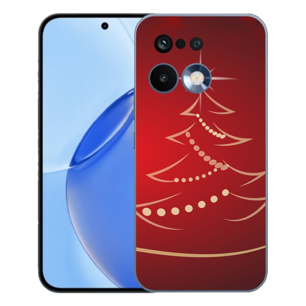 Gelový kryt mmCase na Realme 16 Pro - kreslený vánoční stromek
