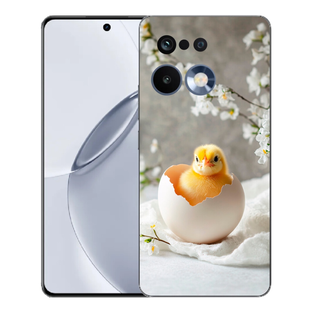 Gelový kryt mmCase na Realme 16 Pro+ - kuřátko