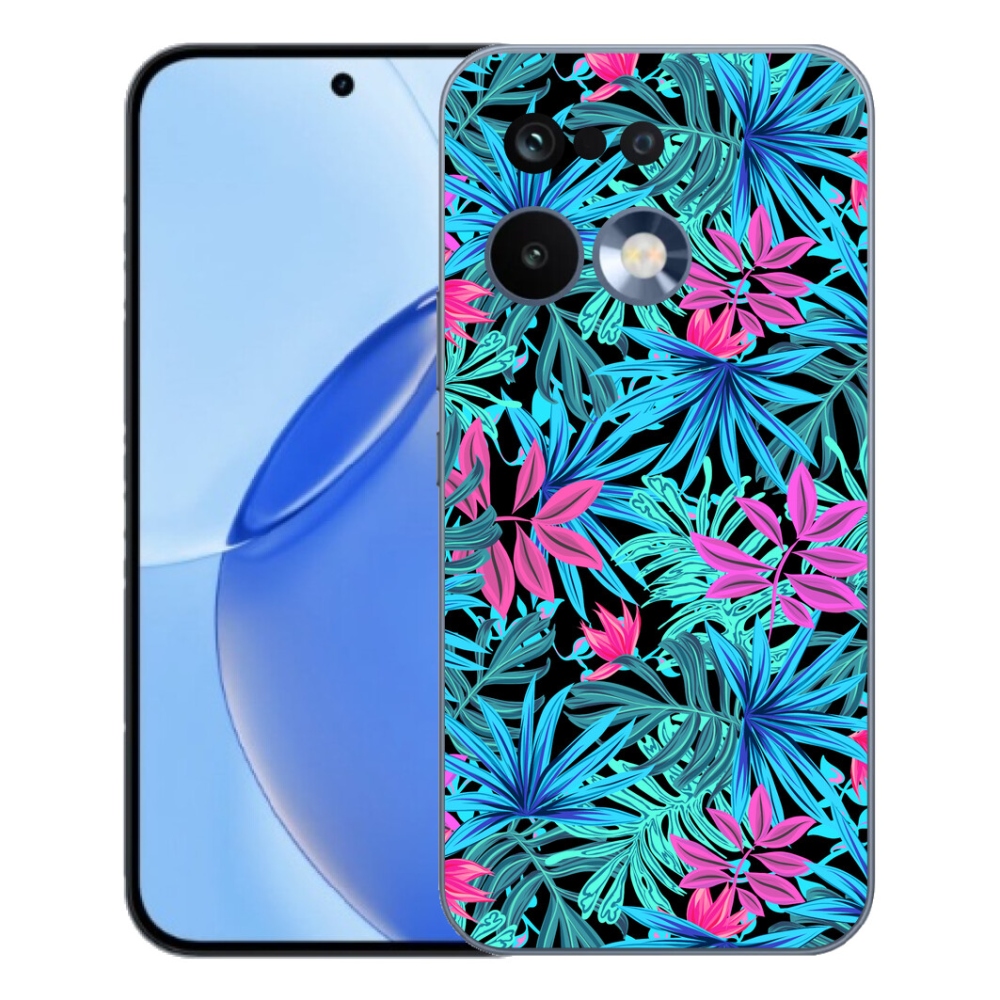 Gelový kryt mmCase na Realme 16 Pro - květiny 3