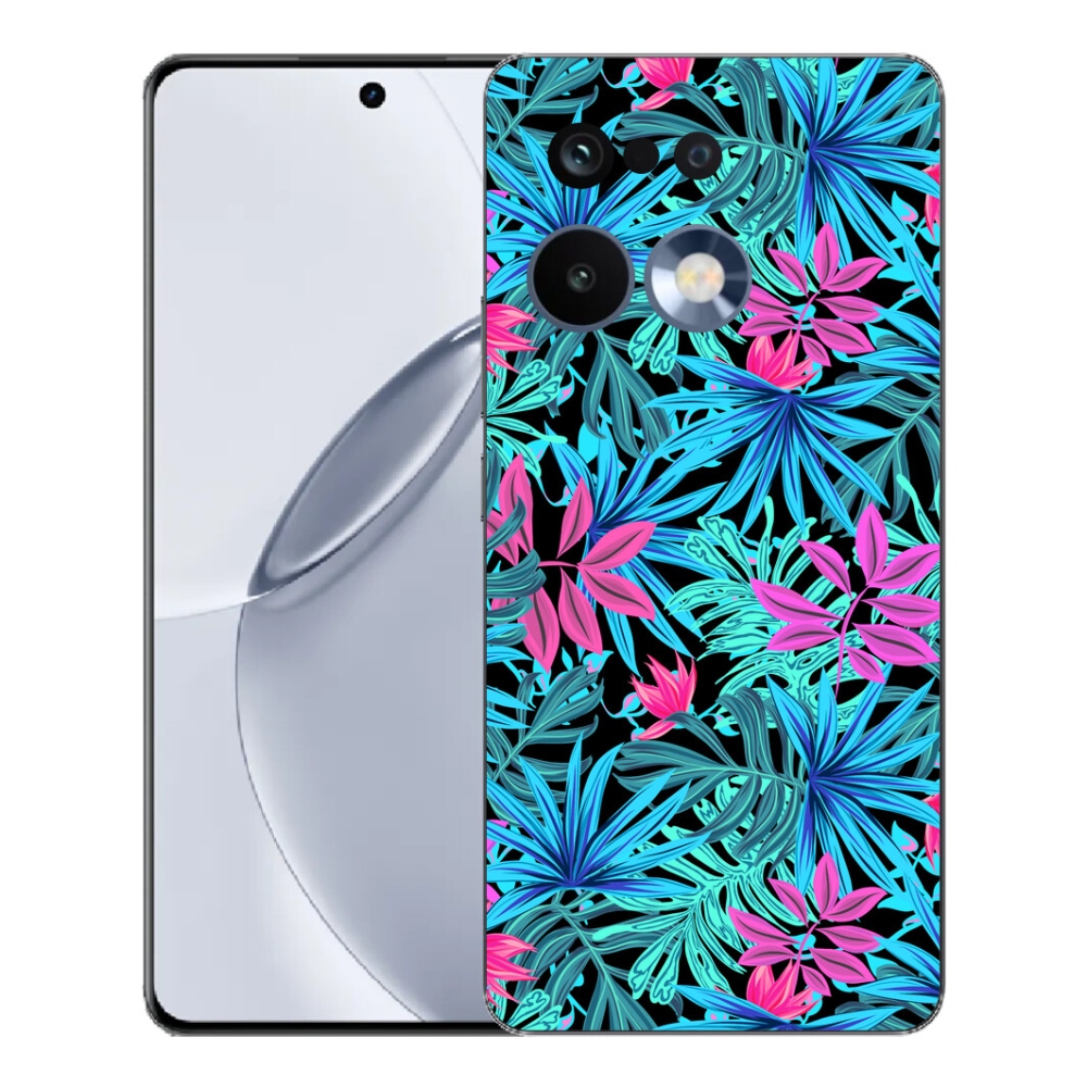 Gelový kryt mmCase na Realme 16 Pro+ - květiny 3