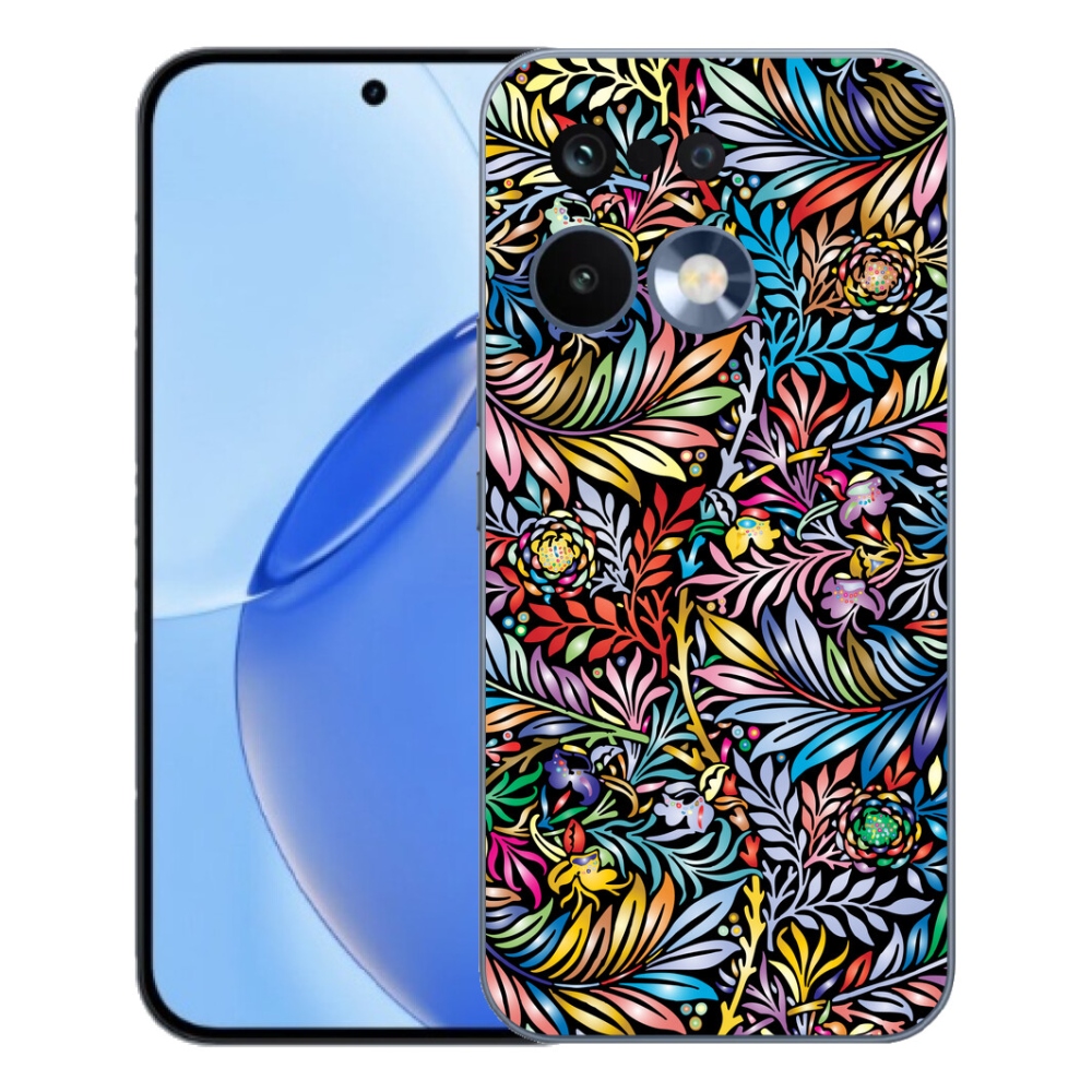 Gelový kryt mmCase na Realme 16 Pro - květiny 5