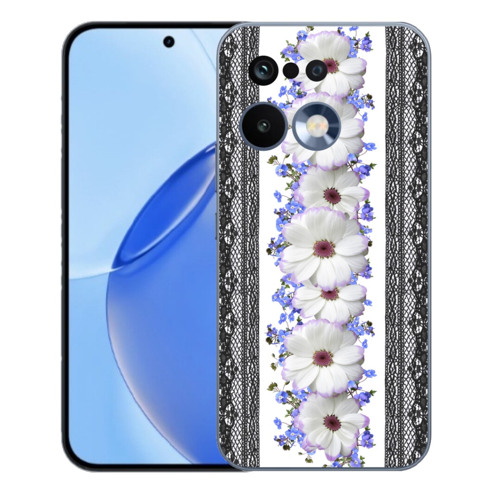Gelový kryt mmCase na Realme 16 Pro - květiny 8