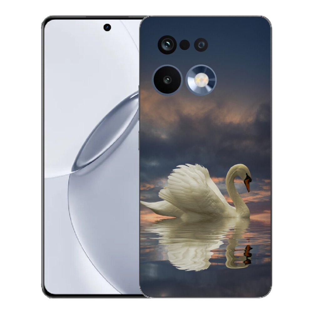 Gelový kryt mmCase na Realme 16 Pro+ - labuť