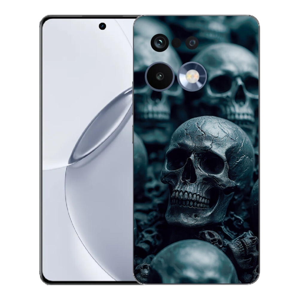 Gelový kryt mmCase na Realme 16 Pro+ - lebka 2