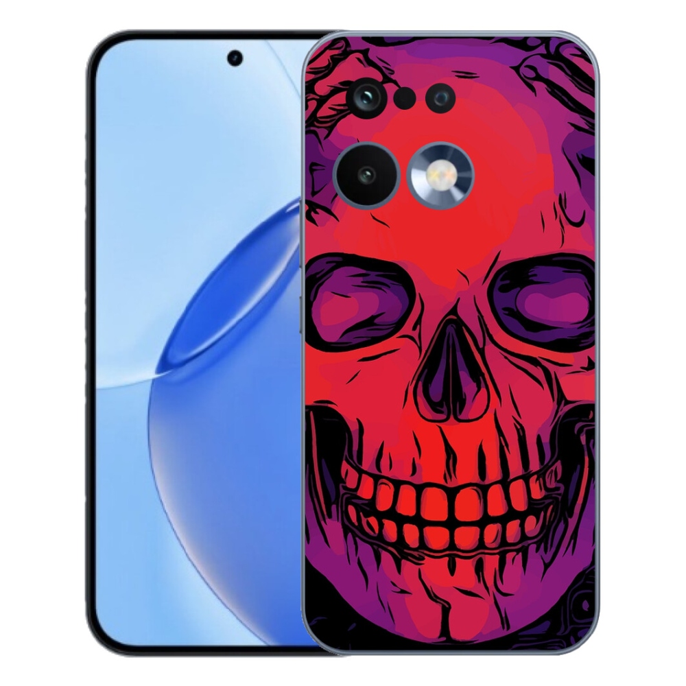 Gelový kryt mmCase na Realme 16 Pro - lebka