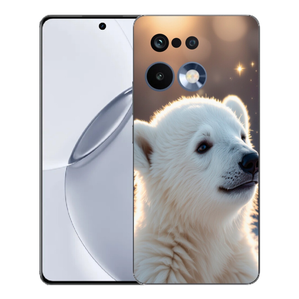 Gelový kryt mmCase na Realme 16 Pro+ - lední medvěd
