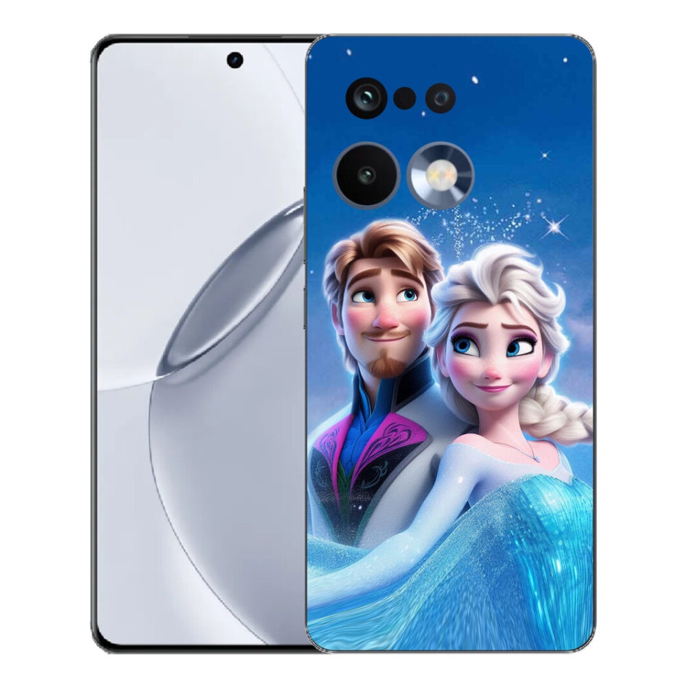 Gelový kryt mmCase na Realme 16 Pro+ - ledové království 1