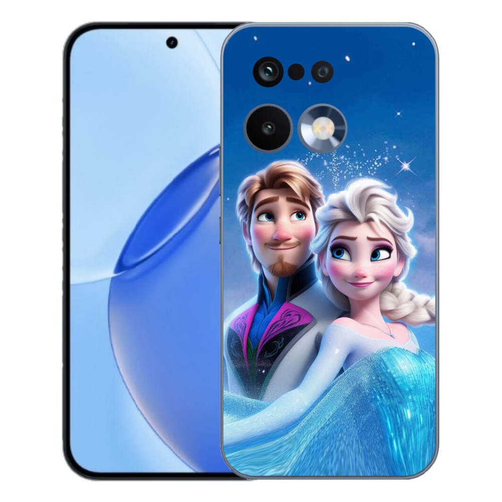 Gelový kryt mmCase na Realme 16 Pro - ledové království 1