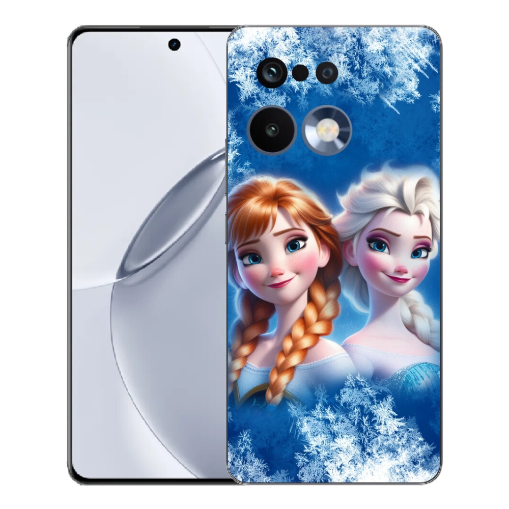 Gelový kryt mmCase na Realme 16 Pro+ - ledové království 2