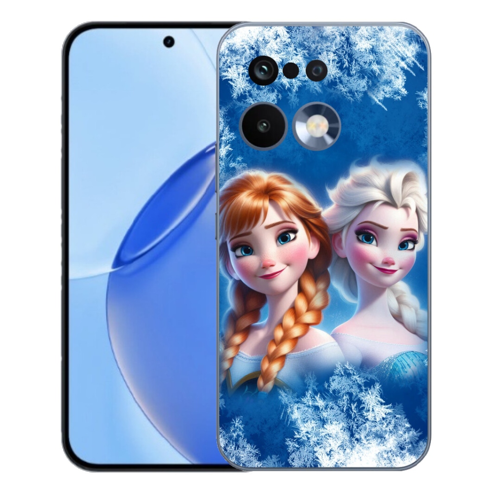 Gelový kryt mmCase na Realme 16 Pro - ledové království 2