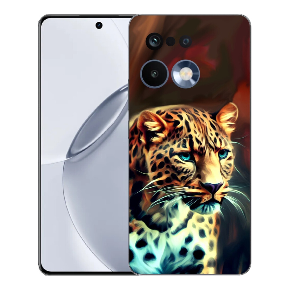 Gelový kryt mmCase na Realme 16 Pro+ - leopard