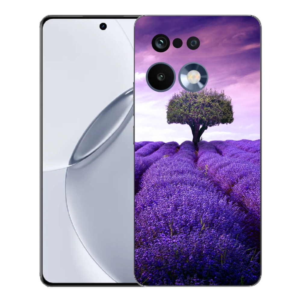 Gelový kryt mmCase na Realme 16 Pro+ - levandulová louka