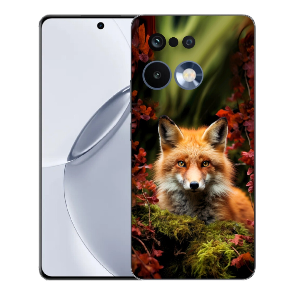 Gelový kryt mmCase na Realme 16 Pro+ - liška v lese