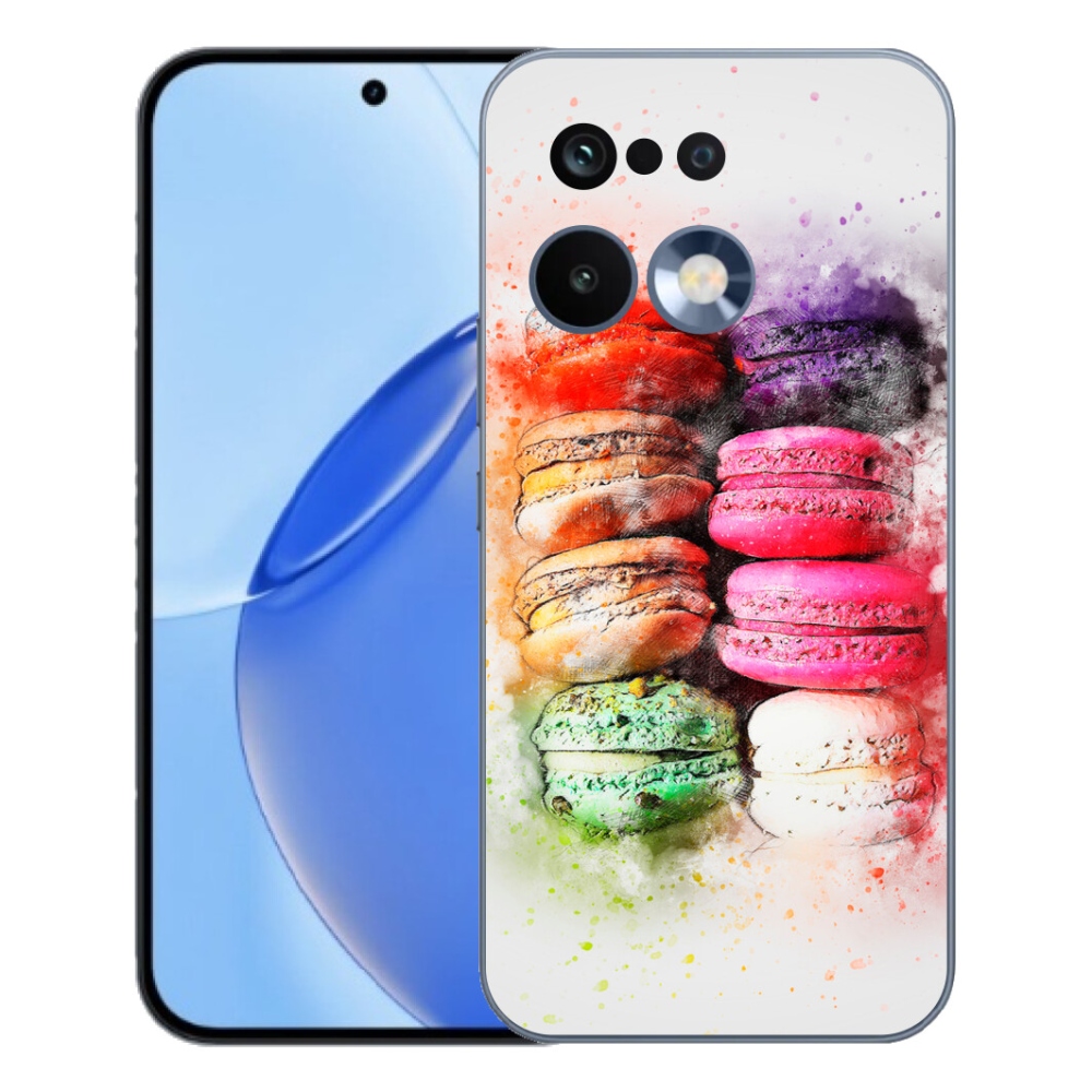 Gelový kryt mmCase na Realme 16 Pro - makrónky