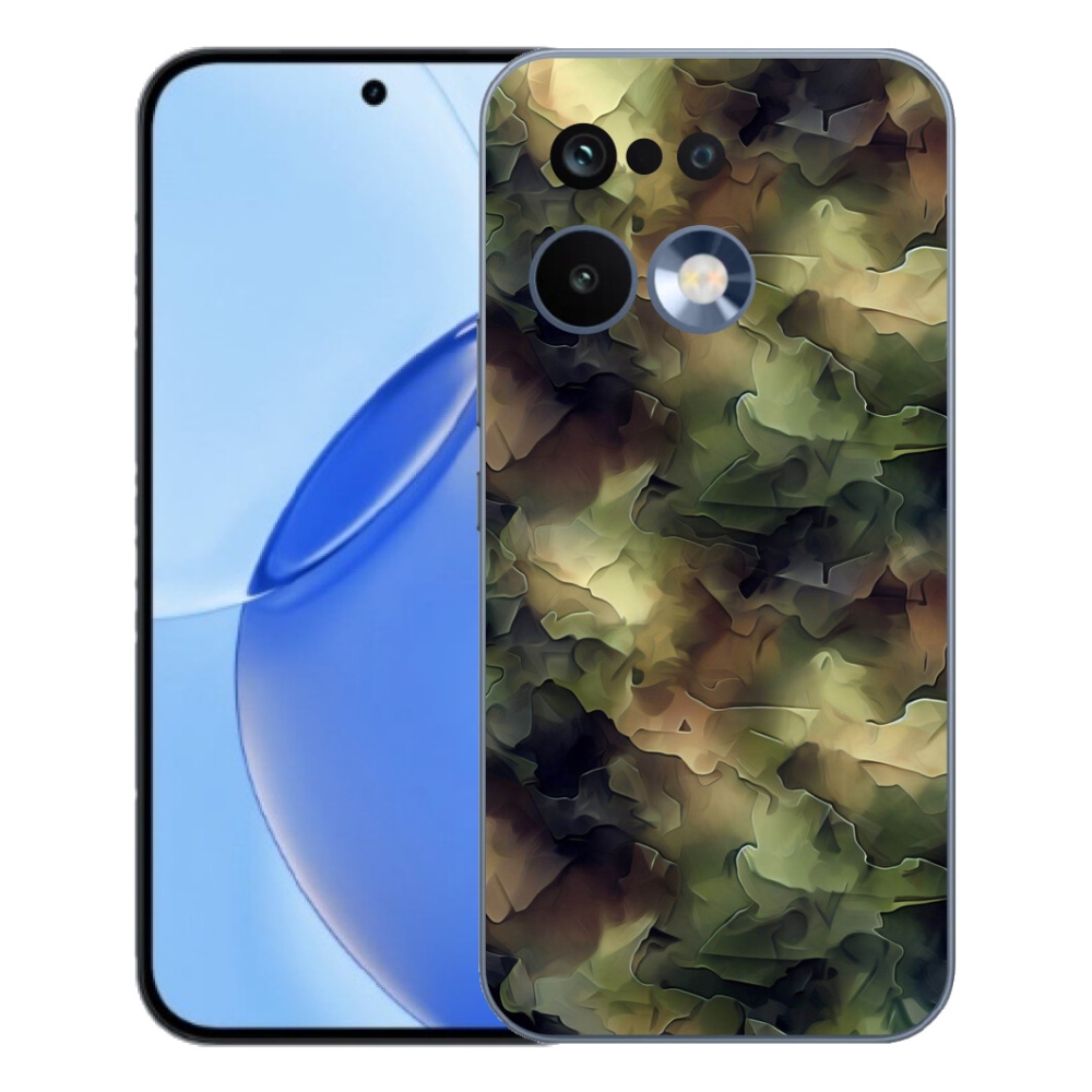 Gelový kryt mmCase na Realme 16 Pro - maskáčový vzor 10