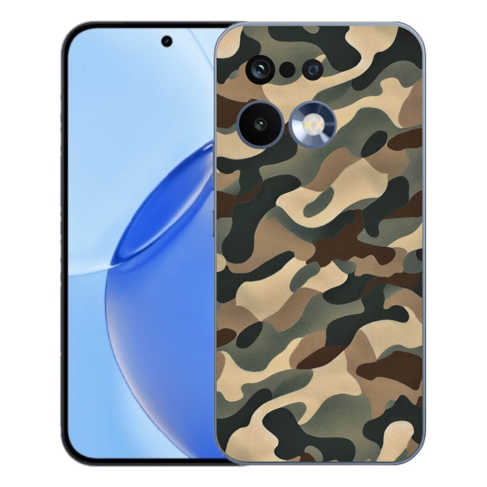 Gelový kryt mmCase na Realme 16 Pro - maskáčový vzor 11