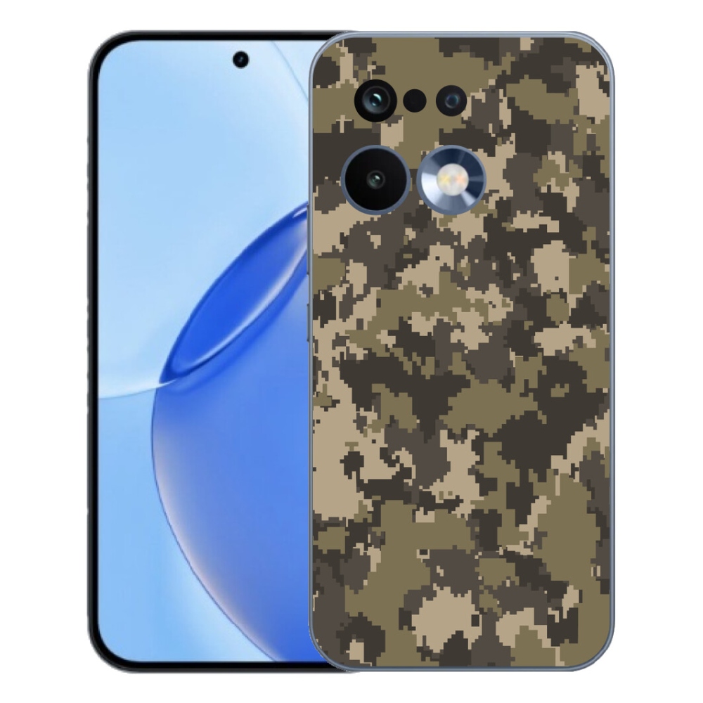 Gelový kryt mmCase na Realme 16 Pro - maskáčový vzor 12