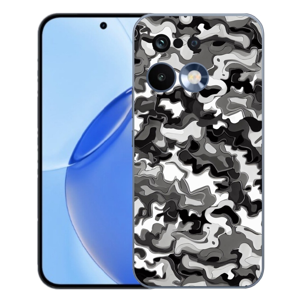 Gelový kryt mmCase na Realme 16 Pro - maskáčový vzor 3