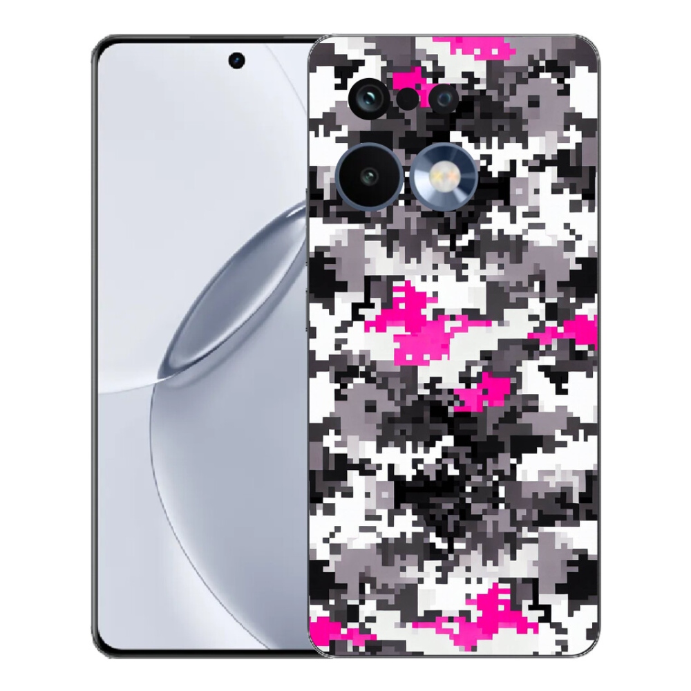 Gelový kryt mmCase na Realme 16 Pro+ - maskáčový vzor 4