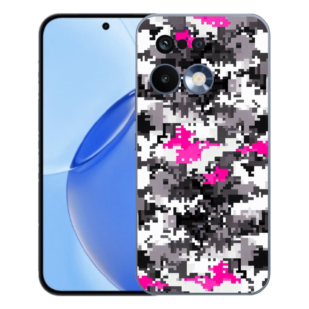 Gelový kryt mmCase na Realme 16 Pro - maskáčový vzor 4