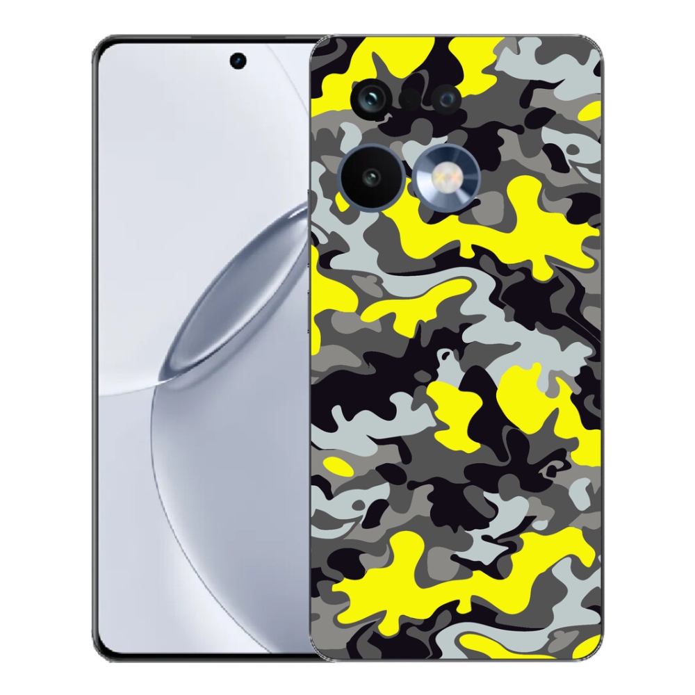 Gelový kryt mmCase na Realme 16 Pro+ - maskáčový vzor 6
