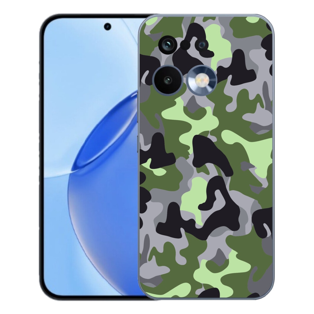 Gelový kryt mmCase na Realme 16 Pro - maskáčový vzor 7