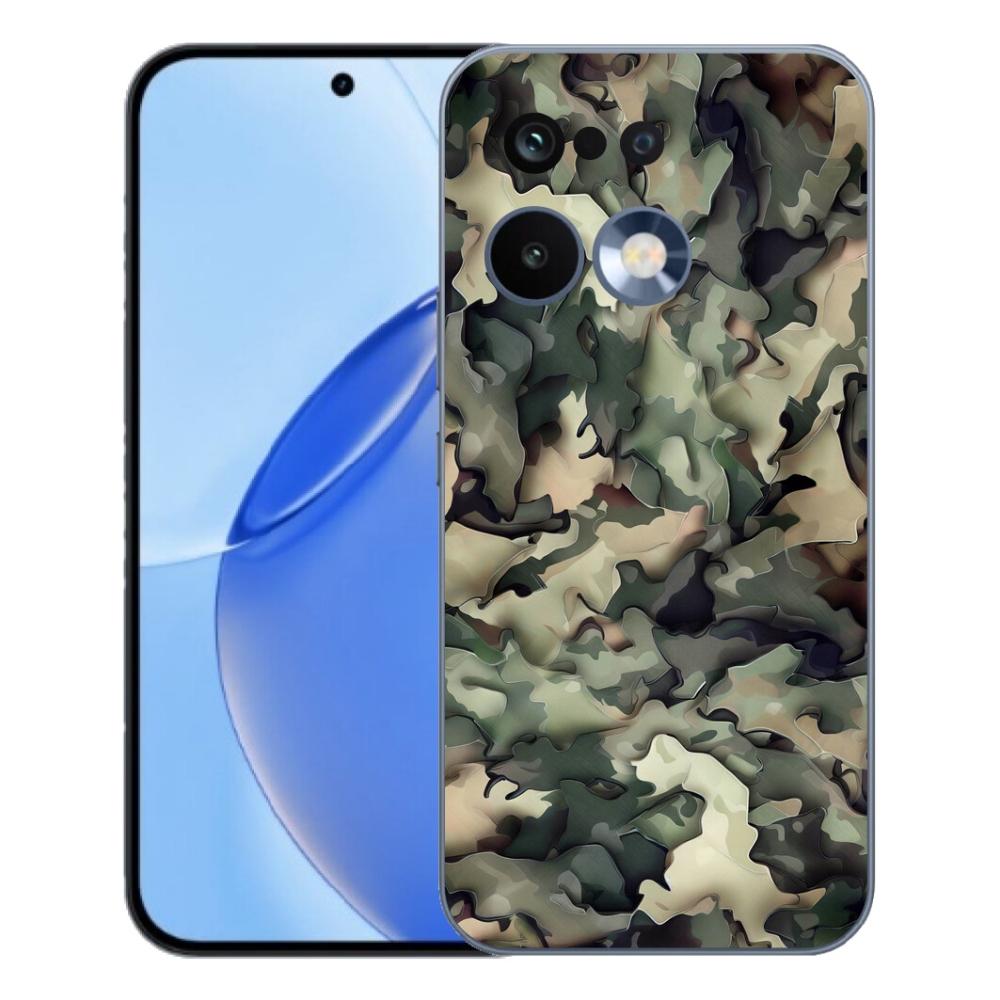 Gelový kryt mmCase na Realme 16 Pro - maskáčový vzor 9
