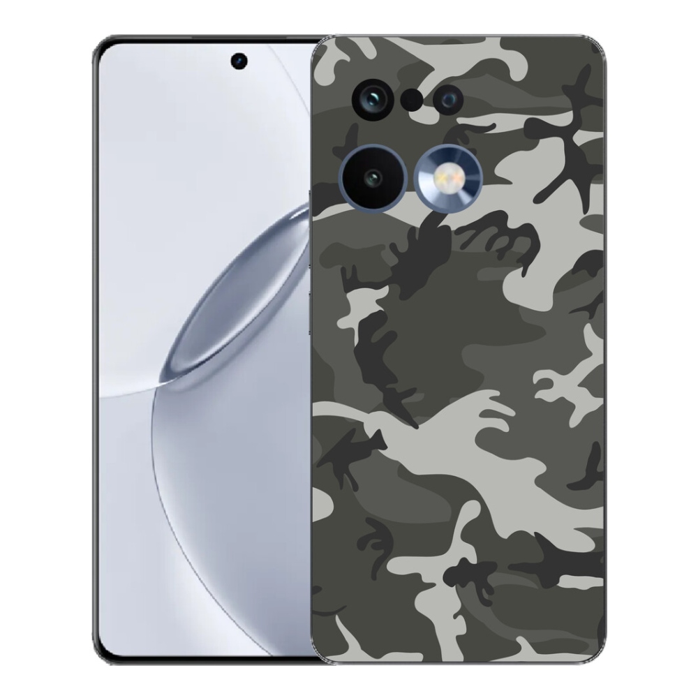 Gelový kryt mmCase na Realme 16 Pro+ - maskáčový vzor