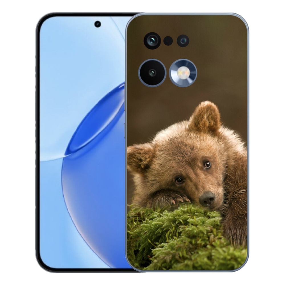 Gelový kryt mmCase na Realme 16 Pro - medvěd