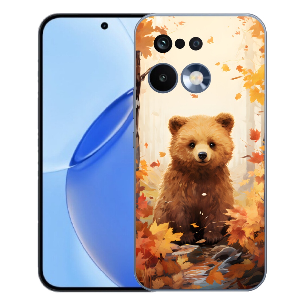 Gelový kryt mmCase na Realme 16 Pro - medvěd v lese