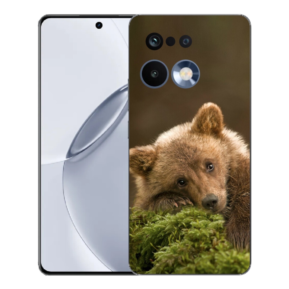 Gelový kryt mmCase na Realme 16 Pro+ - medvěd