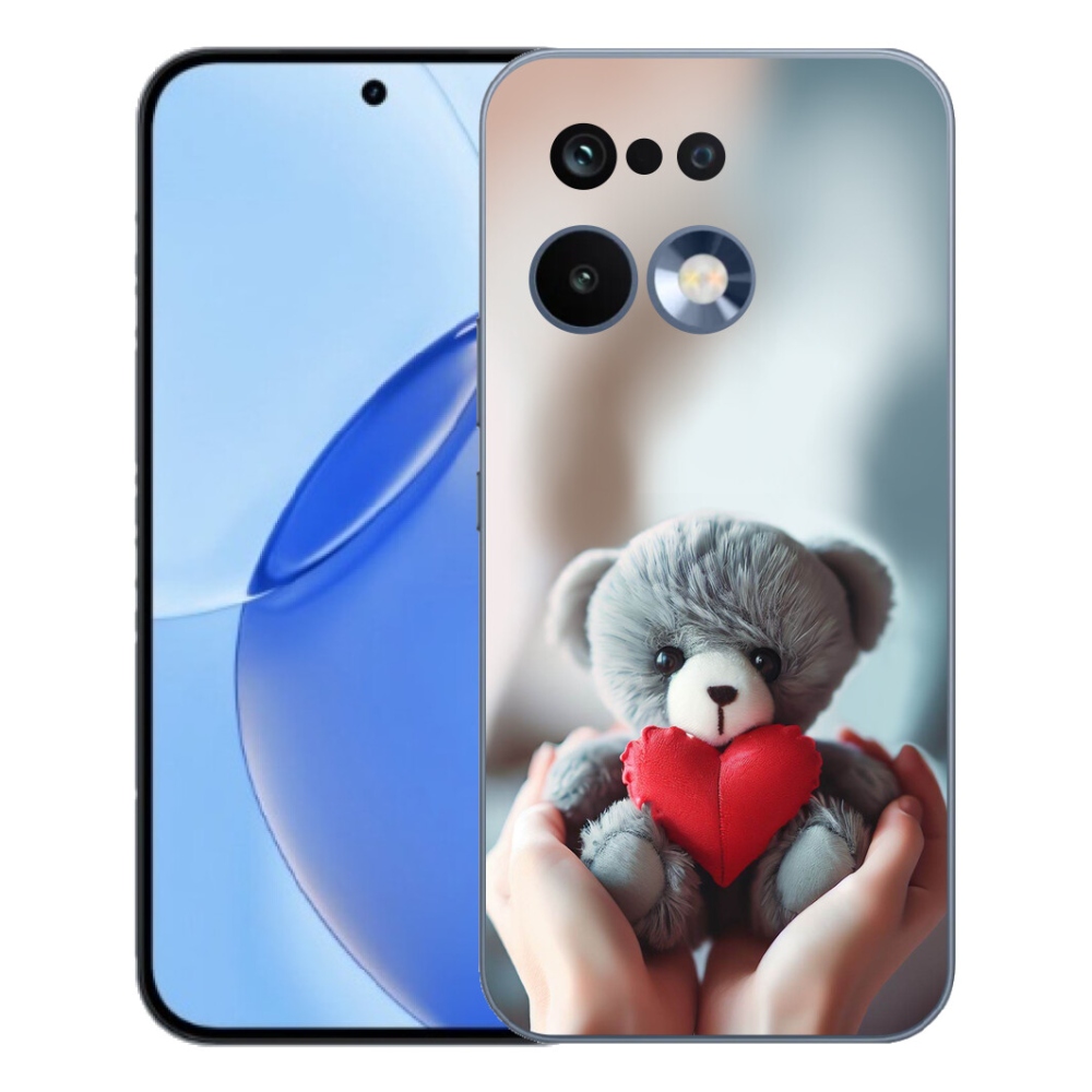 Gelový kryt mmCase na Realme 16 Pro - medvídek pro zamilované
