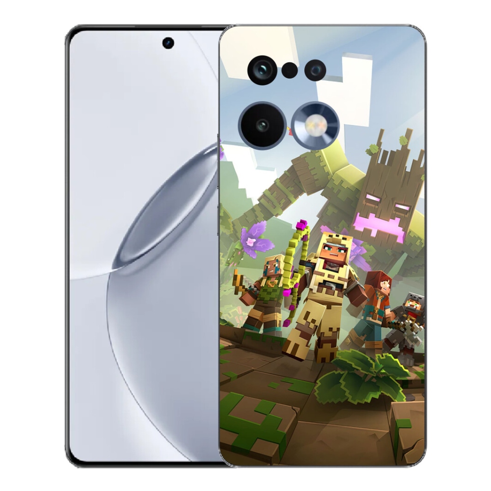 Gelový kryt mmCase na Realme 16 Pro+ - minecraft 1