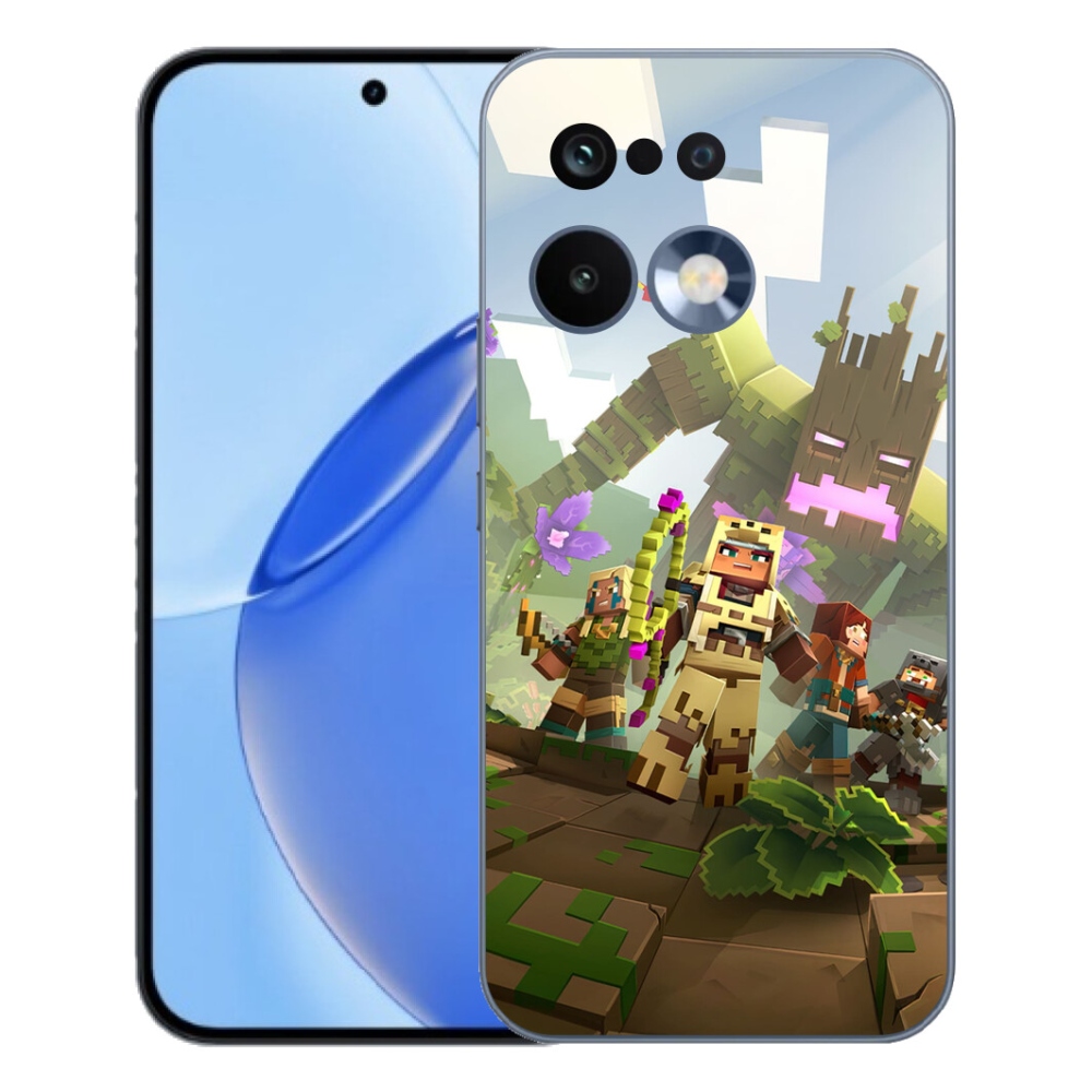Gelový kryt mmCase na Realme 16 Pro - minecraft 1
