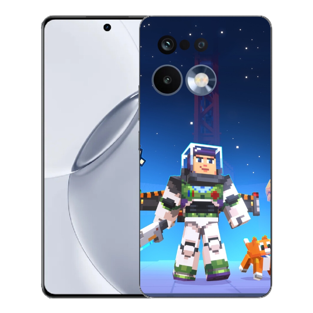 Gelový kryt mmCase na Realme 16 Pro+ - minecraft 2