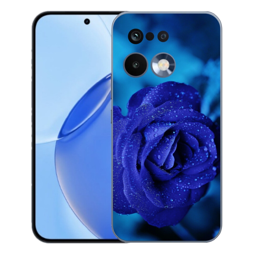Gelový kryt mmCase na Realme 16 Pro - modrá růže