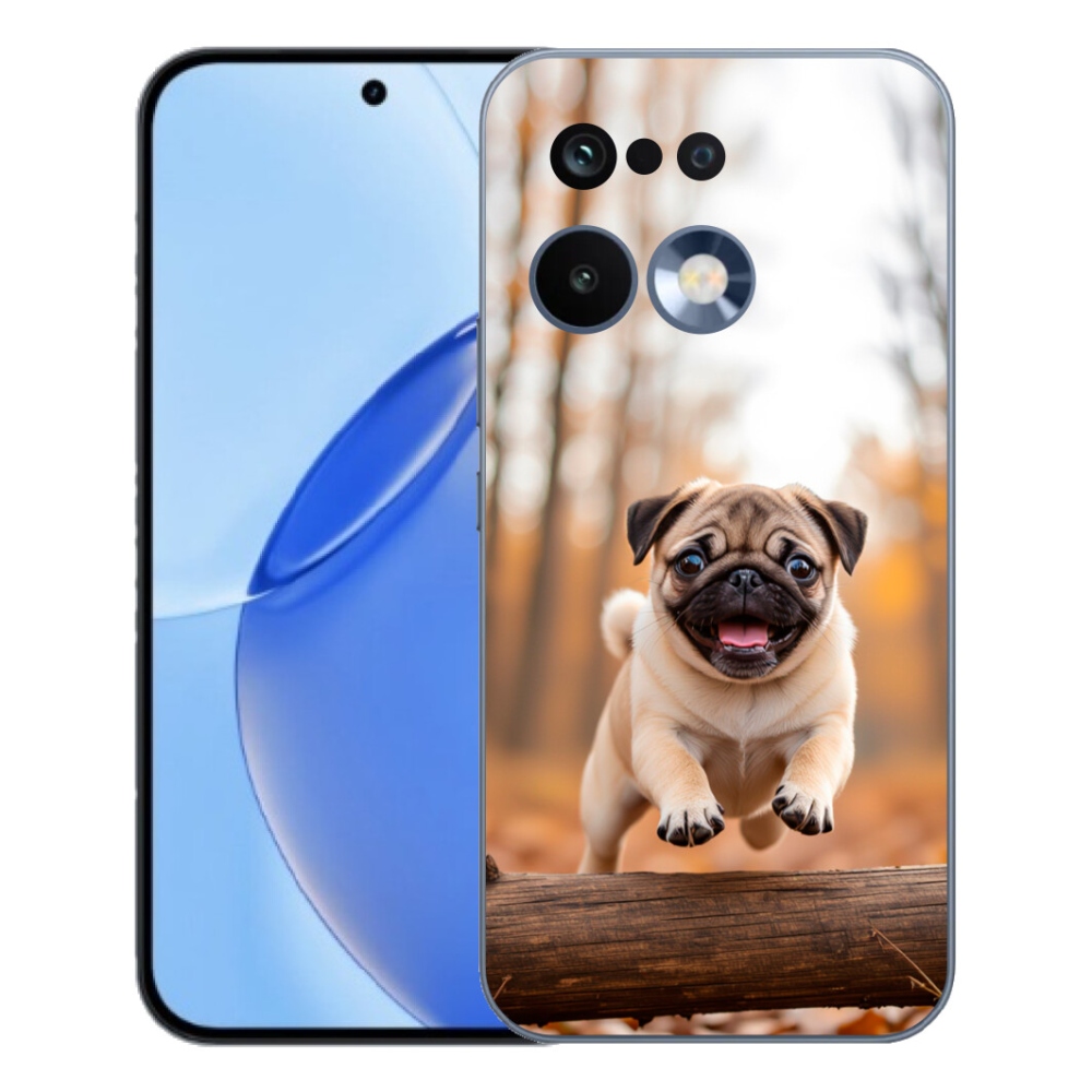 Gelový kryt mmCase na Realme 16 Pro - mops 2