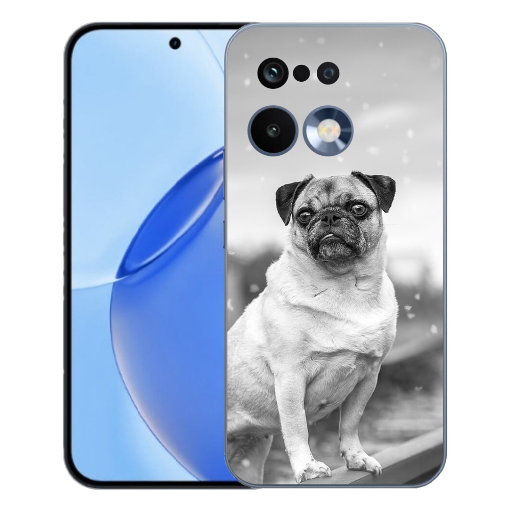 Gelový kryt mmCase na Realme 16 Pro - mops
