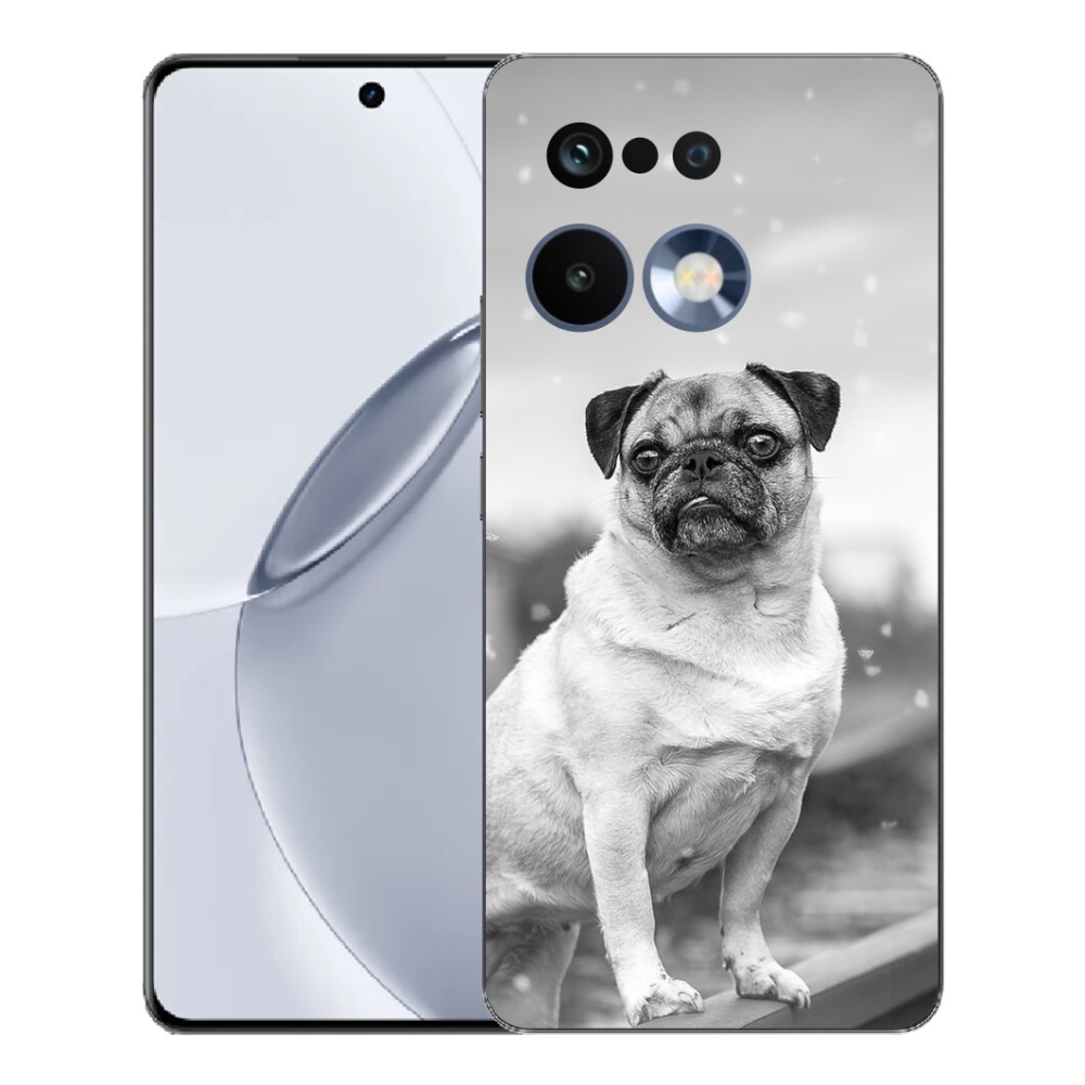 Gelový kryt mmCase na Realme 16 Pro+ - mops