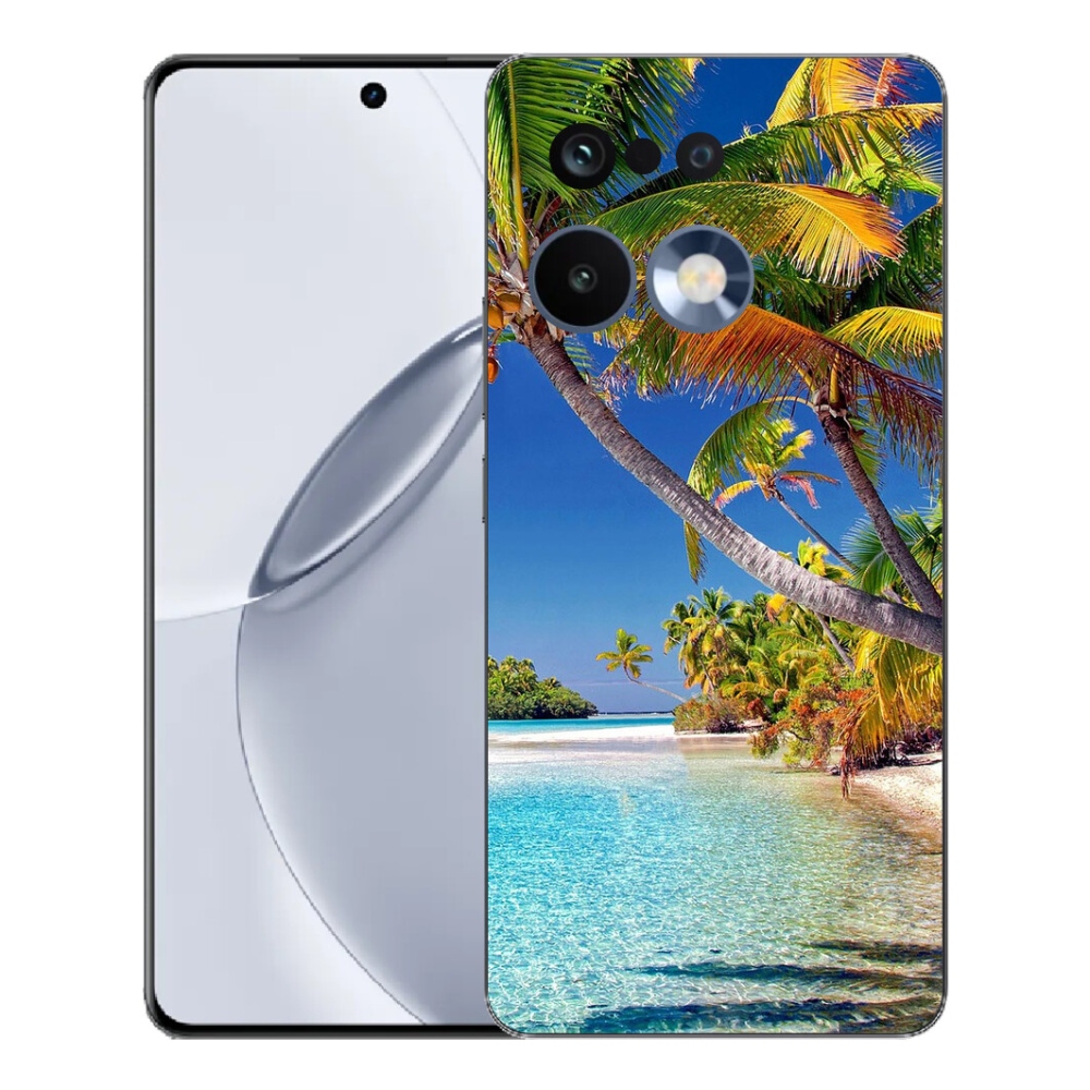 Gelový kryt mmCase na Realme 16 Pro+ - mořská pláž