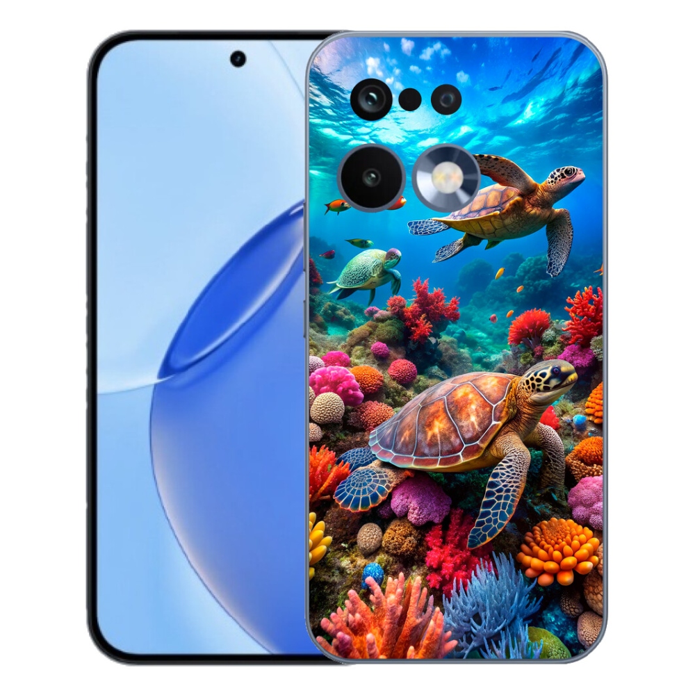 Gelový kryt mmCase na Realme 16 Pro - mořský svět 2