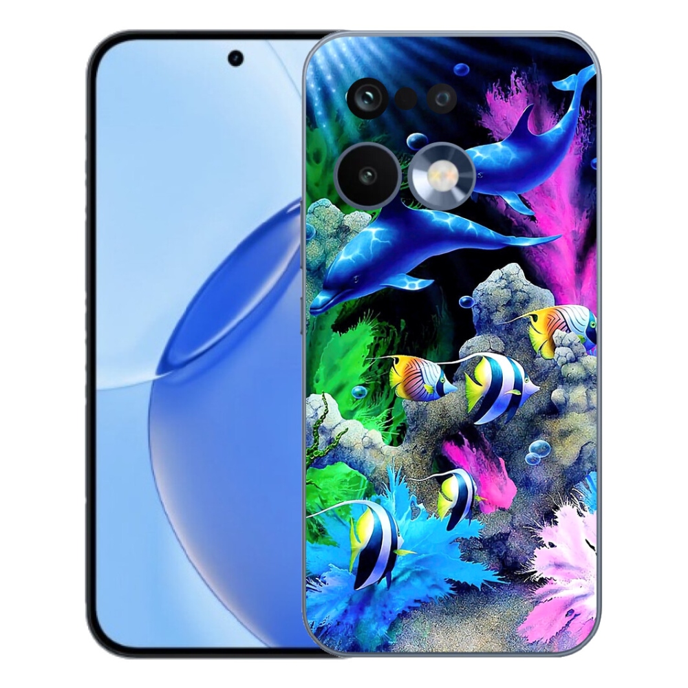 Gelový kryt mmCase na Realme 16 Pro - mořský svět