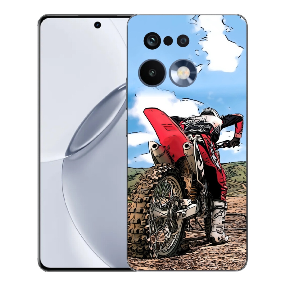 Gelový kryt mmCase na Realme 16 Pro+ - moto