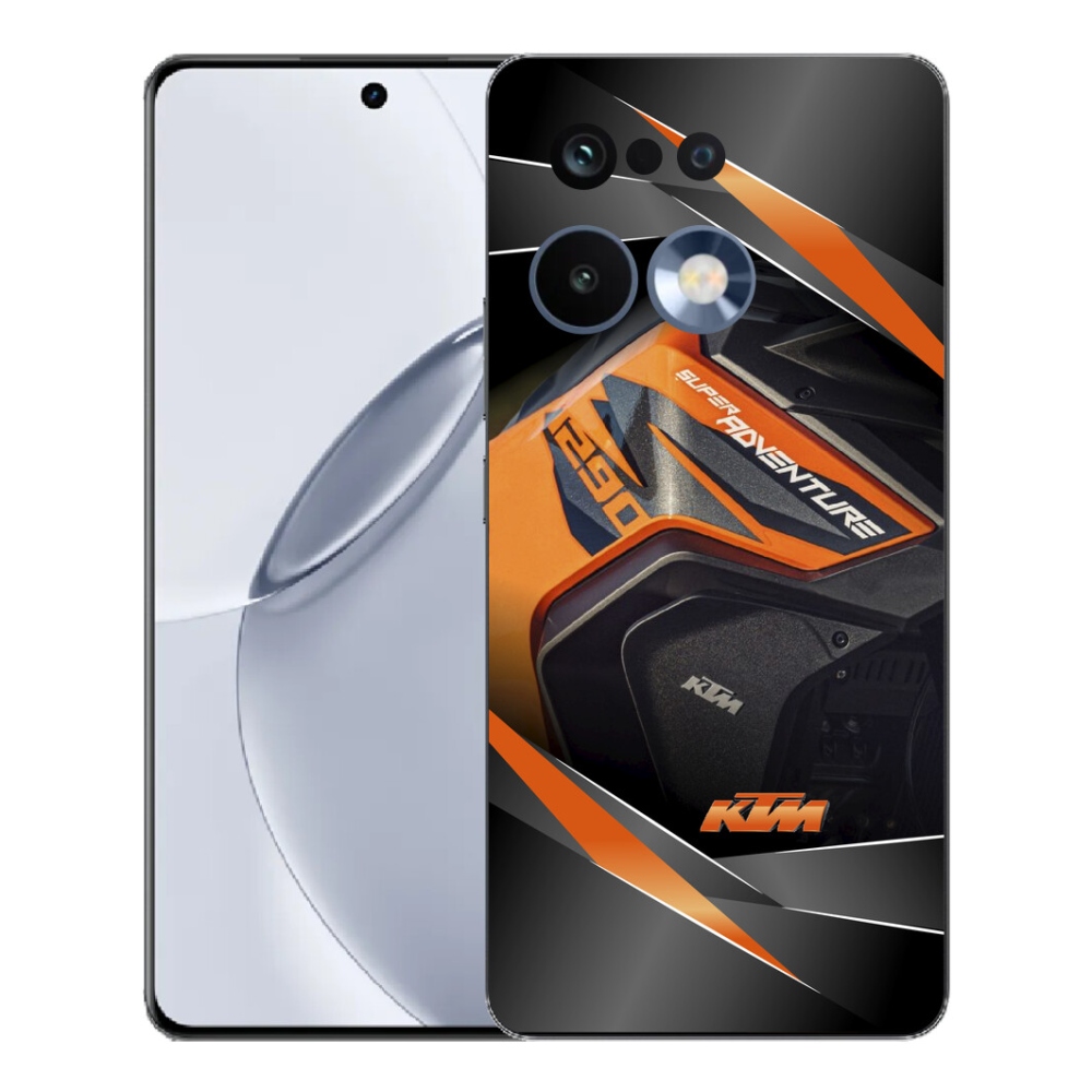 Gelový kryt mmCase na Realme 16 Pro+ - motorka ktm