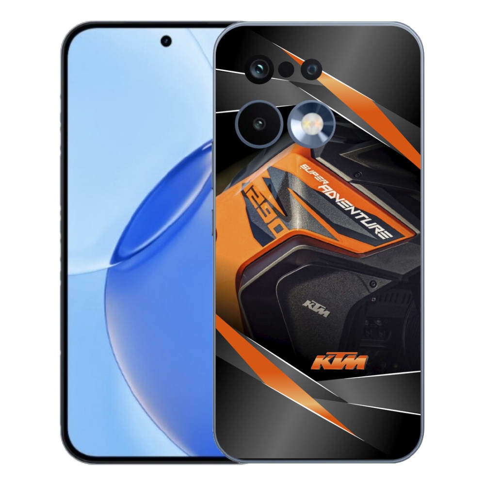 Gelový kryt mmCase na Realme 16 Pro - motorka ktm